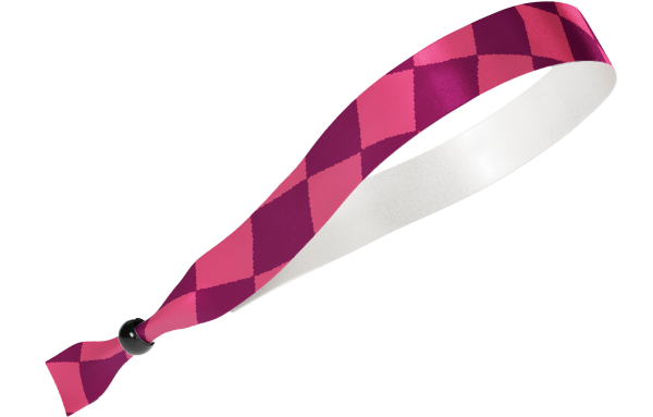 Tessuto Quadrato Rosa