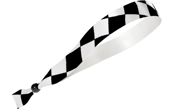 Tessuto Quadrato Nero