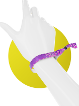 Tessuto - Strisce Viola Festival