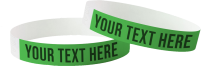 Braccialetti in Tyvek Stampati - Biodegradabili