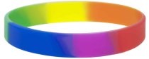 Braccialetti di Silicone Arcobaleno Semplici in Italia