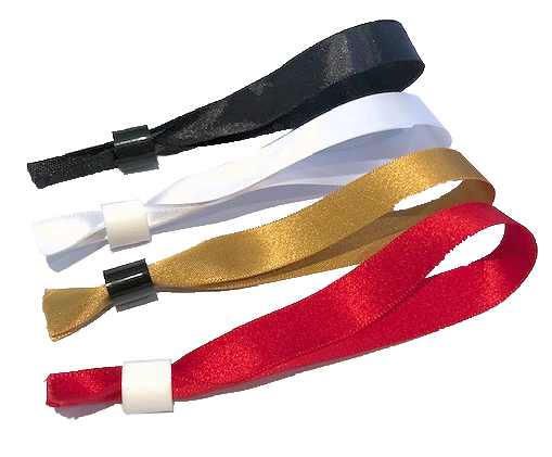 Braccialetti in tessuto semplice - Riciclati