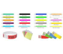 Braccialetti Tyvek Plain in Italy - Senza spazzatura